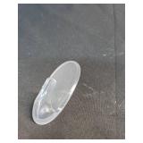 Command Outdoor Large Clear Wall Hooks, 1 Hook and 2 Command Strips, Damage Free Hanging Wall Hooks for Hanging Christmas Decorations with Weather Resistant Strips, Holds up to 4 lb