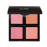 e.l.f. Cosmetics Powder Blush Palette, Four Blush Shades for Beautiful, Long-Lasting Pigment, Light - Retail: $10