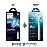 Philips Sonicare 2100 Series Electric Toothbrush - Sonic Toothbrush with Advanced Sonic Technology, Two Intensity Settings, Smartimer & Quadpacer, White, Model HX3661/04 - Retail: $35