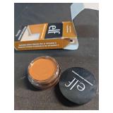 e.l.f. Luminous Putty Bronzer, Lightweight Putty-to-Powder Bronzer For A Radiant, Glowing Finish, Highly Pigmented, Vegan & Cruelty-Free, Seaside Shimmer