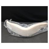 OTC Cervical Collar, Soft Contour Foam, Neck Support Brace, White Narrow 2.5\" Depth, Medium - Retail: $10