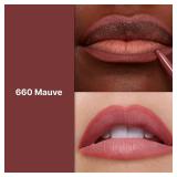 Revlon Colorstay Lip Liner Makeup with Built-in-Sharpener, Longwear Rich Colors, Smooth Application, 660 Mauve, 0.01 oz