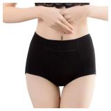 SKTAMAI Pocket Pantie for Women, Underwear with Secret Pocket Briefs Black Large
