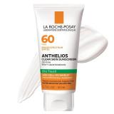 La Roche-Posay Anthelios Clear Skin Sunscreen Dry Touch SPF 60, Oil Free Sunscreen For Face, Oil Absorbing, Broad Spectrum SPF + Antioxidants, Non-Greasy, Oxybenzone Free, Travel Size - Retail: $21