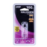 Feit Electric 100-Watt Halogen Bulb, Dimmable, GY8.6 Base, 1600 Lumens, Warm White 3000K, Ideal for Accent, Display, Appliance, Pool & Spa Lighting, 2,000-Hour Lifespan, BPQ100/8.6/CAN