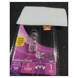 Feit Electric 100-Watt Halogen Bulb, Dimmable, GY8.6 Base, 1600 Lumens, Warm White 3000K, Ideal for Accent, Display, Appliance, Pool & Spa Lighting, 2,000-Hour Lifespan, BPQ100/8.6/CAN