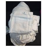 Queen Solid Performance 400 Thread Count Sheet Set Sour Cream - Threshold: Cotton Sateen, Wrinkle-Resistant, OEKO-TEX Certified - Retail: $55