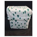 Queen Christmas Holiday Flannel Sheet Set Tree Scene - Wondershop - Retail: $35
