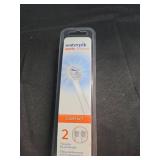 Waterpik Compact Replacement Brush Heads for Sonic-Fusion Flossing Toothbrush SFRB-2EW, 2 Count White - Retail: $20