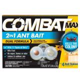 Combat Max 2 in 1 Ant Bait Station, 4 Count