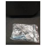 Siding Light Mounting Block, 8141DBL Black Outdoor Mounting Plate kit with Built-in Electrical Box, Vinyl Siding Block for 1/2 inch Double, 1 Pack - Retail: $18