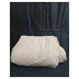 Full/Queen Corduroy Plush Comforter Khaki - Room Essentials: Lightweight, Teen Bedding, OEKO-TEX Certified - Retail: $40