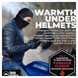 Tough Headwear Ski Mask - Neck Warmer with Helmet Liner Fleece Balaclava Neck Gaiters for Men & Women - Winter Motorcycle Helmet Liner Set of 2 - Retail: $25