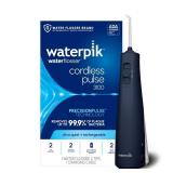 Waterpik Cordless Pulse Rechargeable Portable Water Flosser for Teeth, Gums, Braces Care and Travel with 2 Flossing Tips, Waterproof for Shower, ADA Accepted, WF-20 Blue, Packaging and Tips May Vary