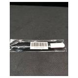 LONDONTOWN Pink Sparkle Double-Sided Glass Nail File & Care Tool, Professional Grit Etched Crystal Manicure Accessory with Case Pouch - Retail: $11