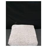 50\"x60\" Shiny Chenille Throw Blanket Neutral - Threshold: Soft Knitted, Reversible, Machine Washable, Modern Home Decor - Retail: $45