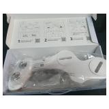 LUXE Bidet NEO 120 - Single Nozzle, Self-Cleaning, Non-Electric Bidet Attachment for Toilet Seat, Adjustable Water Pressure, Rear Wash (White) - Retail: $40