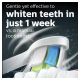 Philips Sonicare ProtectiveClean 6100 Rechargeable Electric Toothbrush, with Pressure Sensor, 3 Cleaning Modes, SmarTimer and QuadPacer, 14-Day Battery Life, Travel Case, Navy Blue, Model HX6871/49 - 