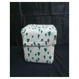 King Christmas Holiday Flannel Sheet Set Tree Scene - Wondershop - Retail: $40