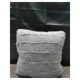 Square Textured Linen Throw Pillow - Retail: $25
