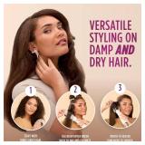 Shark HT202 SmoothStyle Heated Comb + Blow Dryer Brush, Dual Mode, for All Hair Types, Silk - Retail: $130