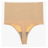 Yolev Thong Shapewear Tummy Control, High Waist Thong Shapewear Nylon Tummy Control Underwear for Women medium