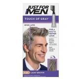 Just For Men Touch of Gray Hair Color with Comb Applicator  T-25 Light Brown
