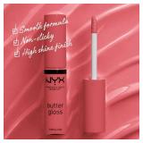 NYX PROFESSIONAL MAKEUP Butter Gloss, Non-Sticky Lip Gloss - Sorbet (Vibrant Coral)