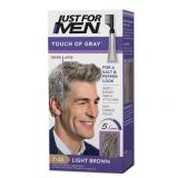 Just For Men Touch of Gray Hair Color with Comb Applicator  T-25 Light Brown
