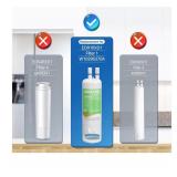 AQUALINK EDR1RXD1 Replacement for Everydrop Filter 1, Kenmore 46-9081, 46-9930, EDR1RXD1, EDR1RXD1B, P8RFWB2L, P4RFWB, RWF6700A