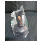 POWERTEC 70140 2-1/2" to 1-1/4" Hose Reducer Conversion Unit for Dust Collection Accessories, Black