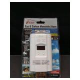 Kidde Carbon Monoxide Detector, Propane, Natural, Methane, & Explosive Gas Alarm, Plug-In Wall with 9-Volt Battery Backup, Digital LED Display - Retail: $92