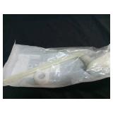 American Standard 047148-0210A Left Hand Toilet Lever, Bone - Retail: $11