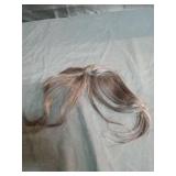 MY-LADY Clip on Bangs for Women Human Hair, Fake Bangs Hair Clip, 100% Real Human Hair Clip in Bangs for Women, Middle Part Bangs Hair Pieces with Temples(Natural Black)