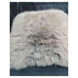 Faux Fur Throw Pillow Brown - Threshold - Retail: $30