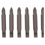 DEWALT Screwdriver Set, #2 Phillips / No. 8 Slotted Double Ended Bit, 6-Pack (DW2024B6)