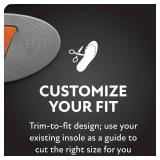 Sof Sole womens Athlete Performance Full-length Insole, Orange, 5-7.5 US - Retail: $25