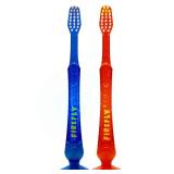 Firefly Light-Up Timer Kids Toothbrush with Suction Cup, Soft - 1 Pack of 2 Brushes, Assorted