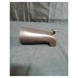 Westbrass E531D-1F-12 5-1/4\" Reach Wall Mount Tub Spout with Front Diverter, Oil Rubbed Bronze - Retail: $34