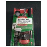 Fluidmaster 400AKR Universal All in One Toilet Repair Kit for 2-Inch Flush Valves, Easy Install - Retail: $19