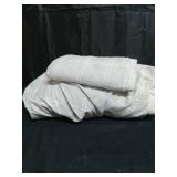 California King 400 Thread Count Performance Sheet Set Gray Plaid - Threshold - Retail: $65