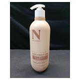 Dr. Natural 2-in-1 Shampoo Plus Conditioner - Strengthen and Add Shine to Hair - Moisturizing Frizz Control Clarifying Shampoo - Coconut Oil - 16 oz - Retail: $14