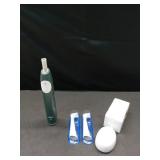 Oral-B iO Series 2 Rechargeable Electric Powered Toothbrush Starter Kit, Forest Green with 2 Brush Heads - Automatic Pressure Sensor to Protect Gums - 3 Modes - 2 Min Timer - Retail: $50