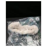 Molain Face Wash Headband, Palm and Snail Spa Hair Bands Makeup Headbands Women Cartoon Cute Coral Fleece Elastic Headband Creative Hair Accessories for Washing Face Shower Sports (White)