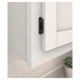 Amerock BPR7565FB Cabinet Hinge 3/8 inch (10mm) Inset Self Closing Partial Wrap Matte Black Kitchen Cabinet Door Hinge 1 Pair Functional Hardware - Retail: $112