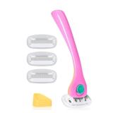 Billie Razors for Women Shave Kit Womens Razor + 4 x 5-Blade Razor Refills + Magnetic Holder Malibu - Retail: $15