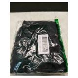 Leafigure 2 Pack Womens Biker Shorts with Pockets, High Waisted Tummy Control Yoga Shorts for Women Running Gym and Workout Black L-XL - Retail: $10