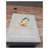 Wireless Built-In-Microphone Headphones - heyday Yellow/Orange/Green: On-Ear, USB-C Compatibility
