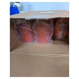 LemonRoad 12 Pcs Thanksgiving Vase Decor Farmhouse Flowers Table Centerpiece Decor Fall Metal Vases for Flowers with Twine Bow Turkey Maple Leaves Pumpkin Decors for Home Autumn Wedding Table Shelf