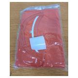 Spooky Season Sweatshirt Women Embroidered Halloween Sweatshirt Ghost Crewneck Fall Sweater Pullover Top Dark Orange 2XL